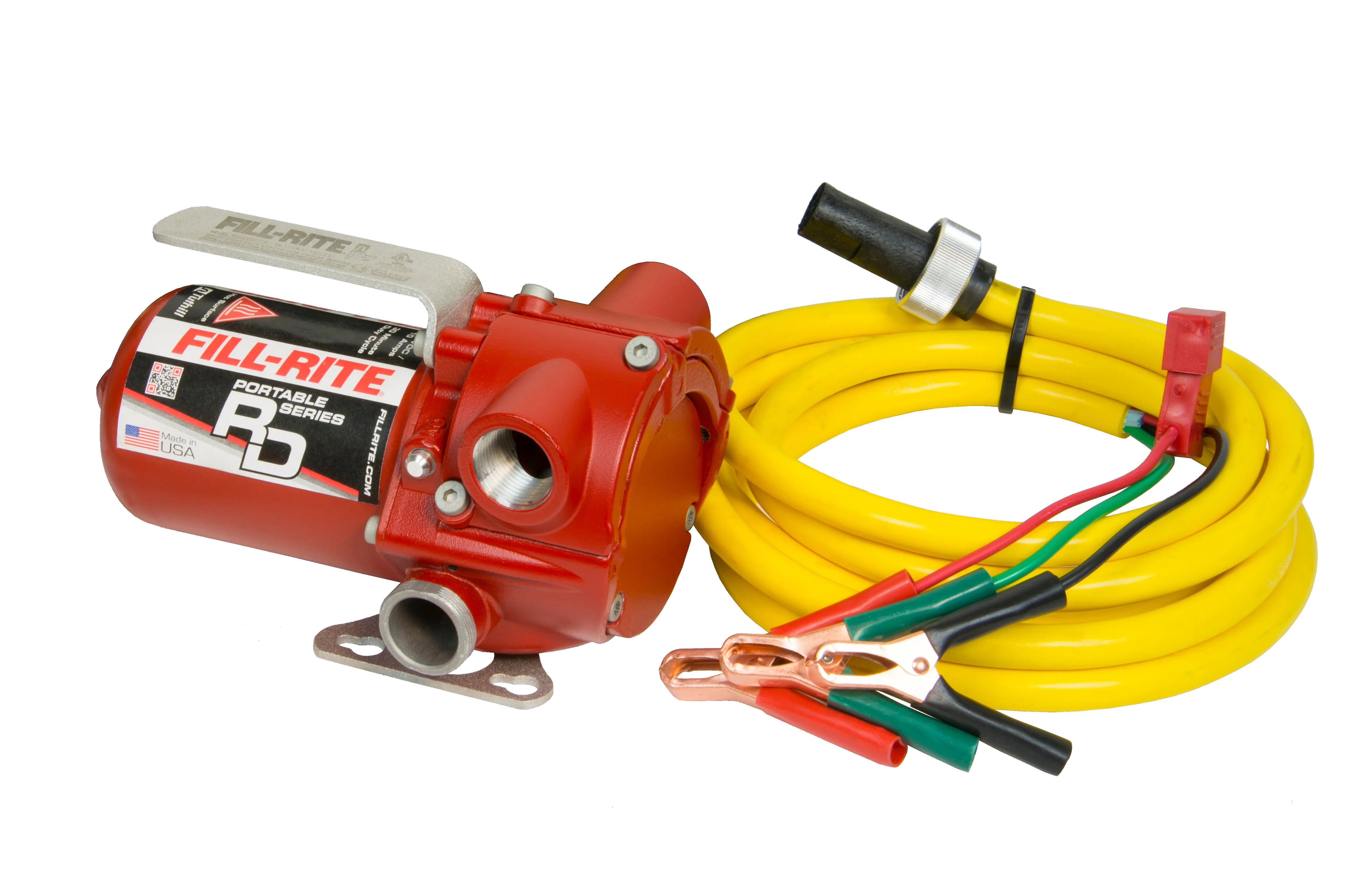 Fill-Rite&#xAE;&#x20;DC&#x20;8&#x20;GPM&#x20;Portable&#x20;Fuel&#x20;Transfer&#x20;Pump&#x20;with&#x20;Battery&#x20;Cable